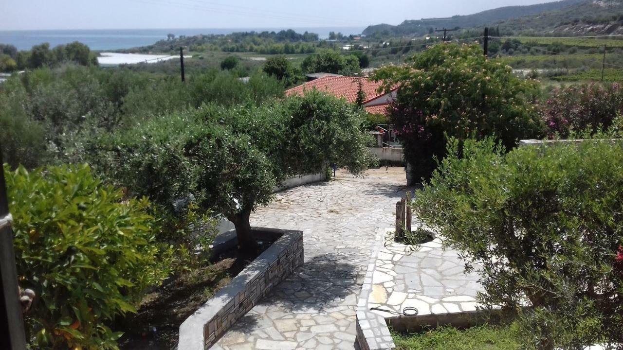 Ammolofoi Villa Maria Sea View Néa Péramos Dış mekan fotoğraf